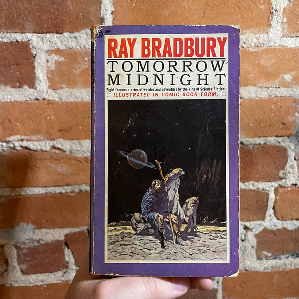 Tomorrow Midnight - Ray Bradbury - 1966 1st Ballantine Books Paperback - Frank Frazetta Cover