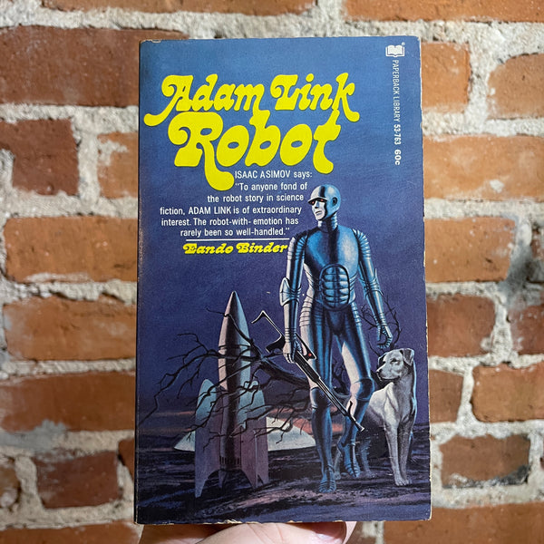 Adam Link Robot - Eando Binder - 1968 Paperback Library - Jack Gaughan Cover