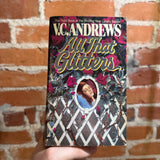 All That Glitters - V.C. Andrews - 1995 Pocket Books Paperback - Lisa Falkernsten Keyhole Cover