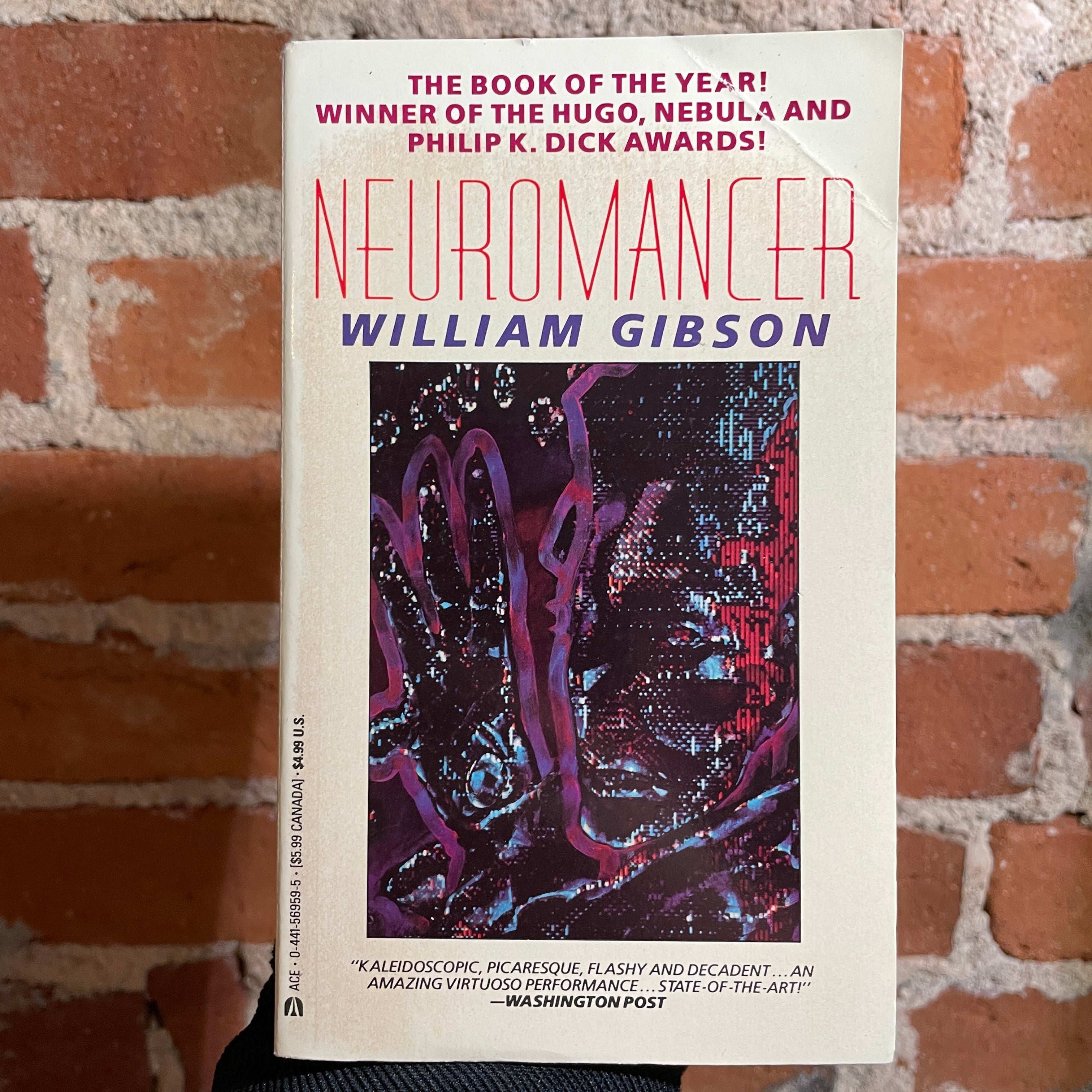 Neuromancer by William Gibson Ace Paperback First edition