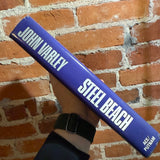 Steel Beach - John Varley - 1992 Ace Hardback - Todd Cameron Hamilton Cover