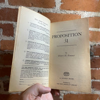 Proposition 31 - Robert H. Rimmer - Signet Books Paperback