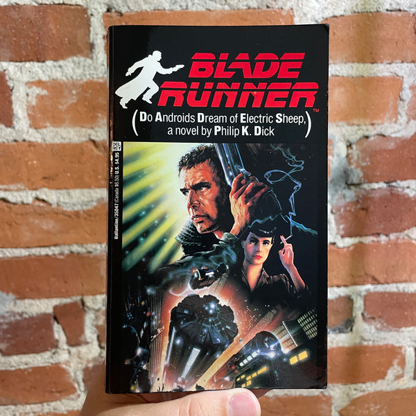 Blade Runner - Philip K. Dick - 1982 Movie Tie In Paperback Novel - White Silhouette