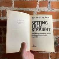 Setting Them Straight - Bety Barzon - 1996 Plume Penguin Paperback