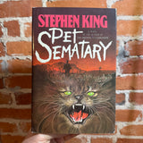 Pet Cemetery - Stephen King - 1983 3rd Maple Press BCE Hardback