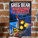 Eternity - Greg Bear - 1990 Warner Books Paperback - Bob Eggleton Cover