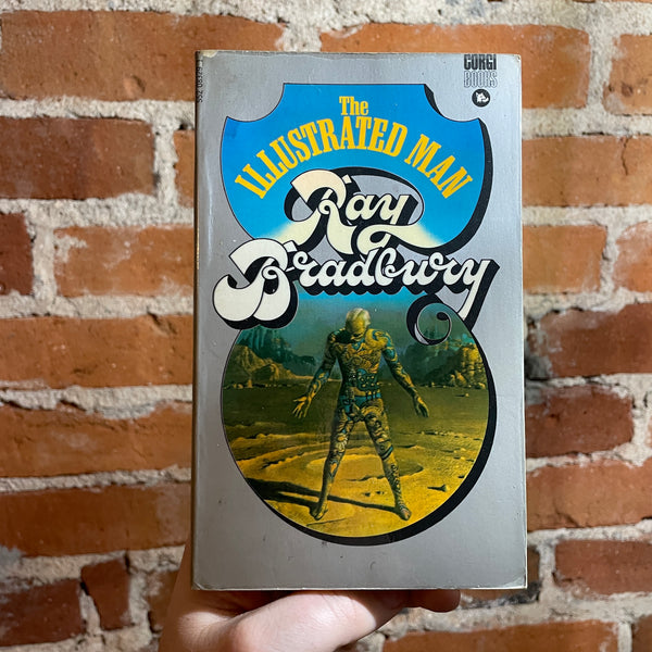 The Illustrated Man - Ray Bradbury - 1969 Corgi Books Paperback - Bruce Pennington Cover - RARE Edition