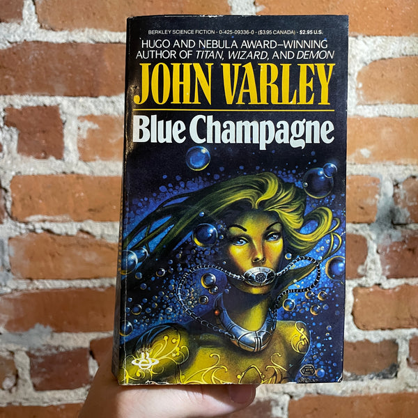 Blue Champaign - John Varley - 1986 Berkley Paperback