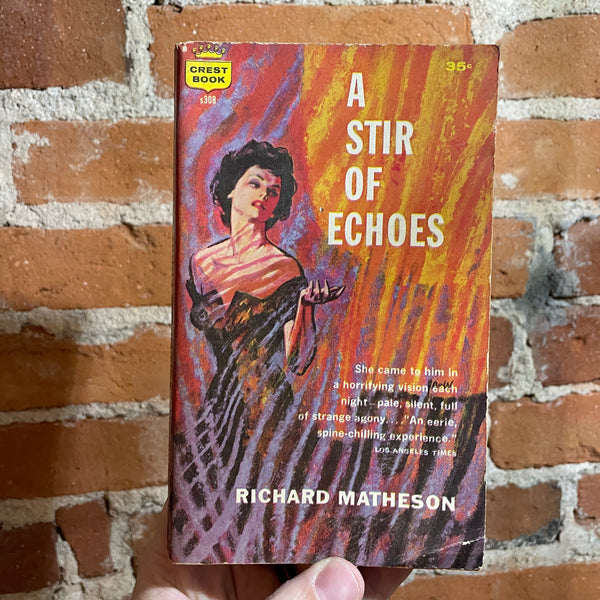 A Stir Of Echoes - Richard Matheson - 1959 1st Crest Books Paperback