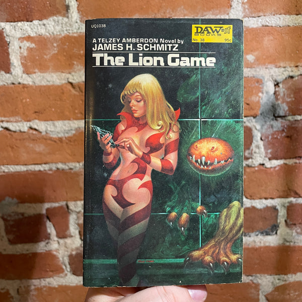 The Lion Game - James H. Schmitz - 1973 Daw Books Paperback #38 - Frank Kelly Freas Cover