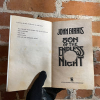 Son of the Endless Night - John Farris - 1986 Tor Books Paperback - John Melo Cover - Paperbacks From Hell