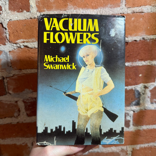 Vacuum Flowers - Michael Swanwick - 1987 BCE Arbor House Hardback