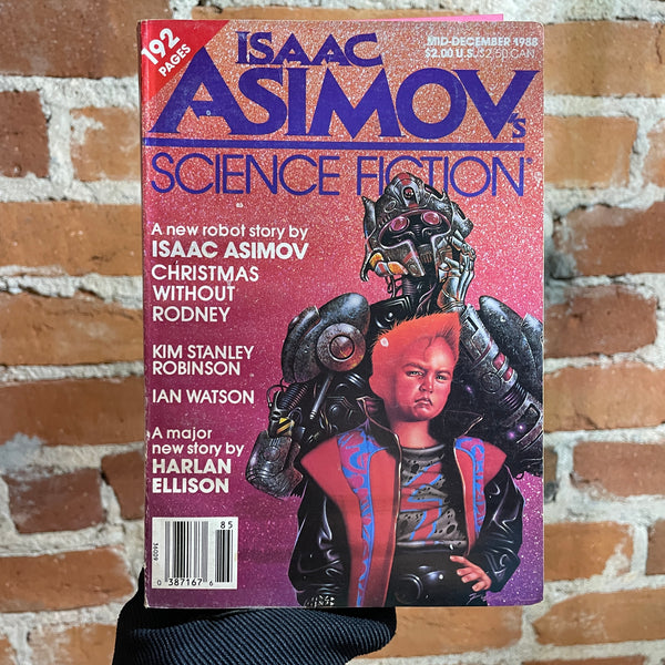 Christmas Without Rodney - Isaac Asimov - Asimov’s Science Fiction Magazine - Mid. Nov. - Dec. 1988 - Kim Stanley Robinson