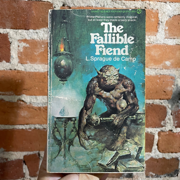 The Fallible Fiend - L. Sprague de Camp - 1973 1st Signet Books Paperback