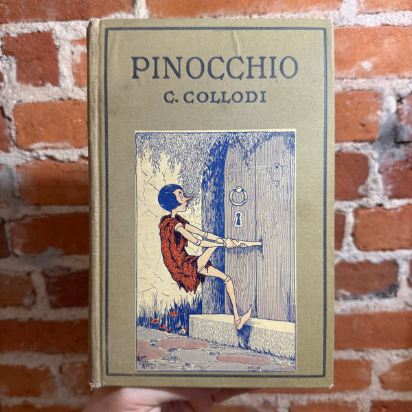 Pinocchio - Carlo Lorenzini - 1939 9th Illustrated Albert Whitman & Company Hardback