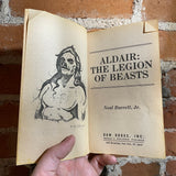 Aldair: The Legion of Beasts - Neal Barrett, Jr. - 1982 Daw Books Paperback #466 - Ken W. Kelly Cover