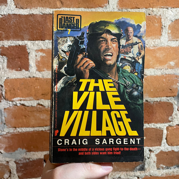 The Vile Village - The Last Ranger #7 - Craig Sargent - 1988 Popular Library Paperback