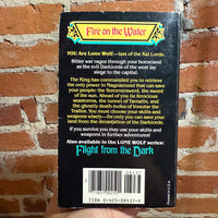 Fire on the Water - Lonewolf - Joe Dever and Gary Chalk - 1985 Berkley Books Paperback