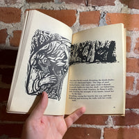 Beowulf: The Warrior - Ian Serraillier - 1974 5th Illustrated Scholastic Books Paperback - Bill Pesce Cover