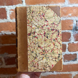 Vanity Fair: A Novel Without a Hero / Lovel the Widower - William Makepeace Thackeray - Rare Marbled Boards Lovell, Coryell & Company Hardback Circa 1890s Thackeray’s Works Edition