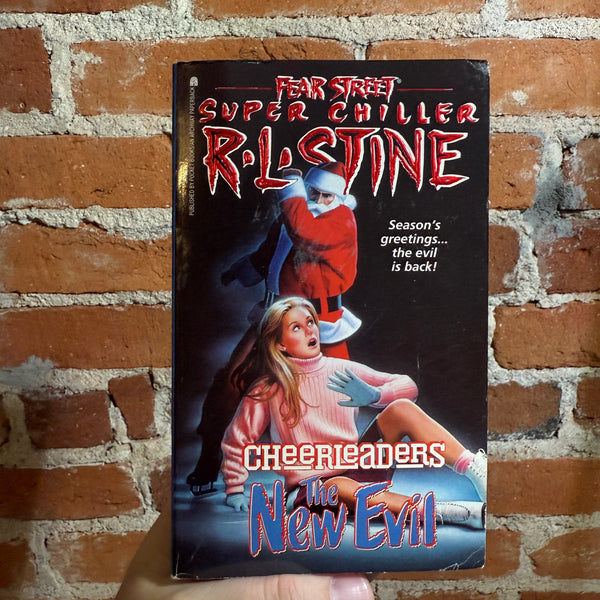 Cheerleaders: The New Evil - R.L. Stine - Fear Street Super Chiller Horror 1994 Archway Paperback - David Jarvis Cover - Pop-Up