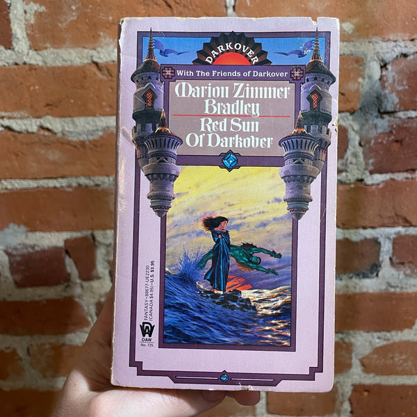 Red Sun of Darkover - Marion Zimmer Bradley - 1987 Daw Books Paperback - Richard Hescox Cover