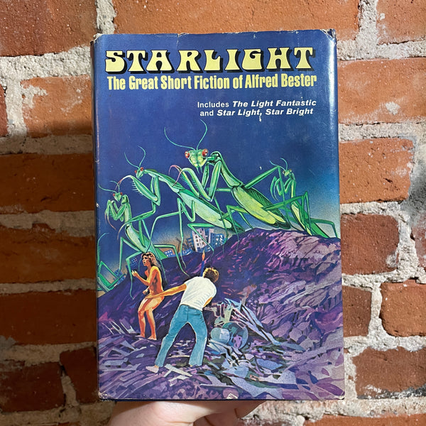 Starlight: The Great Short Fiction of Alfred Bester - 1976 BCE Nelson Doubleday Hardback - Jack Woolhiser Cover