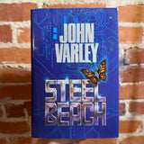Steel Beach - John Varley - 1992 Ace Hardback - Todd Cameron Hamilton Cover