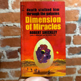 Dimension of Miracles - Robert Sheckley - 1968 1st Dell Books Paperback - Paul Lehr Cover