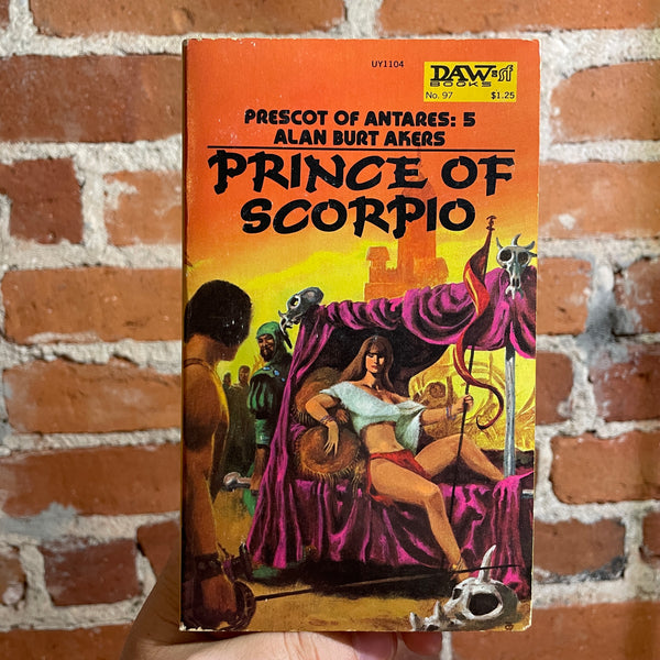 Prince of Scorpio - Alan Burt Akers - 1974 1st Daw Books Paperback