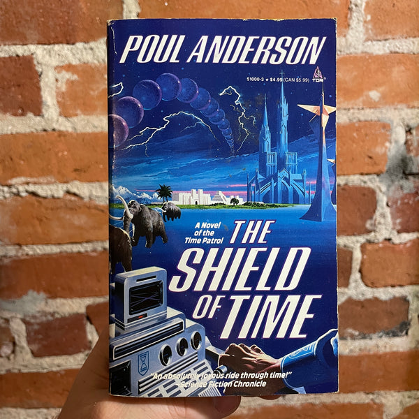 The Shield of Time - Poul Anderson - 1991 Tor Books Paperback - Vincent DeFate Cover