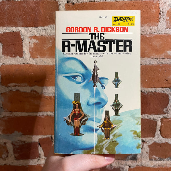 The R-Master - Gordon R. Dickson - 1975 Daw Books Paperback #137 - Jack Gaughan Cover