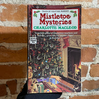 Mistletoe Mysteries: Tales of Yuletide Murder - Collected by Charlotte Macleod - 1989 Mysterious Press Paperback - Mark Hess Cover