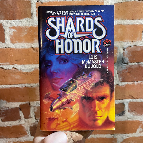 Shards of Honor - Lois McMaster Bujold - 1986 Baen Books Paperback - Alan Guiterrez Cover