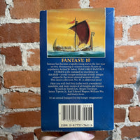The Year’s Best Fantasy Stories: 10 - Edited by Arthur W. Saha - 1984 Daw Books Paperback - Jim Burns Cover (Tiptree, Tanith Lee, + more!)