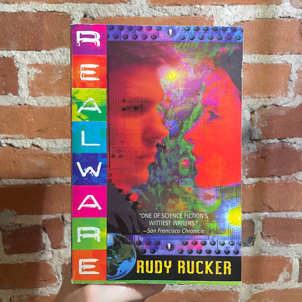 Realware - Rudy Rucker - 2000 1st Eos Paperback - Raquel Jaramillo Cover