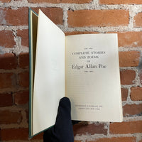 Complete Stories and Poems of Edgar Allen Poe by Edgar Allan Poe - 1966 Doubleday Hardback