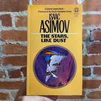 The Stars Like Dust - Isaac Asimov - 1984 Ballantine Books Paperback - Darrell K. Sweet Cover