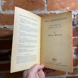 Two Adolescents - Alberto Moravia - 1957 3rd Signet Books Paperback