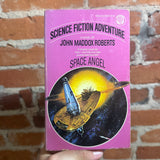 Space Angel - John Maddox Roberts - 1983 2nd Ballantine Books Paperback - Dean Ellis Cover