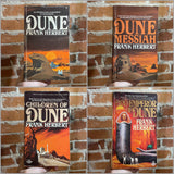 Dune Series Vintage Berkley Books Paperback Bundle (#1-4)