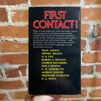 First Contact - Damon Knight - 1978 3rd Pinnacle Books Paperback - Paul Stinson Cover