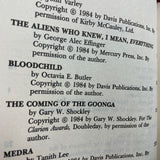 Bloodchild - Octavia Butler - The Best of 1985 Annual World’s Best SF - 1985 Daw Books Hardback