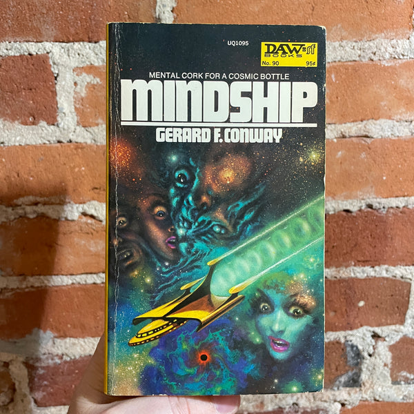 Mindship - Gerard F. Conway - 1974 Daw Books #90 - Frank Kelly Freas Cover