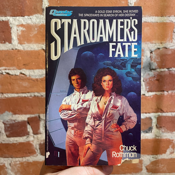 Staroamer’s Fate - Chuck Rothman - 1986 1st Questar Books Paperback - Enric Cover