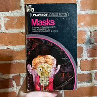 Masks - Edited by Damon Knight - 1971 Playboy Press Paperback - George Suyeoka Cover
