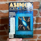 Speech Sounds - Octavia E. Butler - Mid-December 1983 Asimov’s Science Fiction Magazine - Steven Hunt Cover