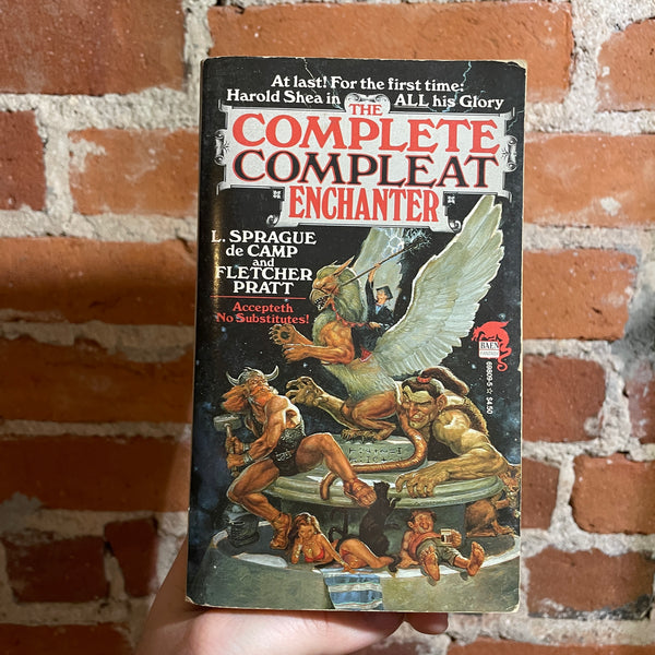 The Complete Compleat Enchanter - L. Sprague de Camp & Fletcher Pratt - 1989 Baen Books Paperback - Thomas Kidd Cover