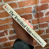 The Terminal Man - Michael Crichton - 1973 Bantam Books Paperback - Paul Bacon Keyhole Cover