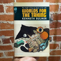 Worlds for the Taking - Kenneth Bulmer - 1966 Ace Books Paperback - Hoot von Zitzewitz Cover